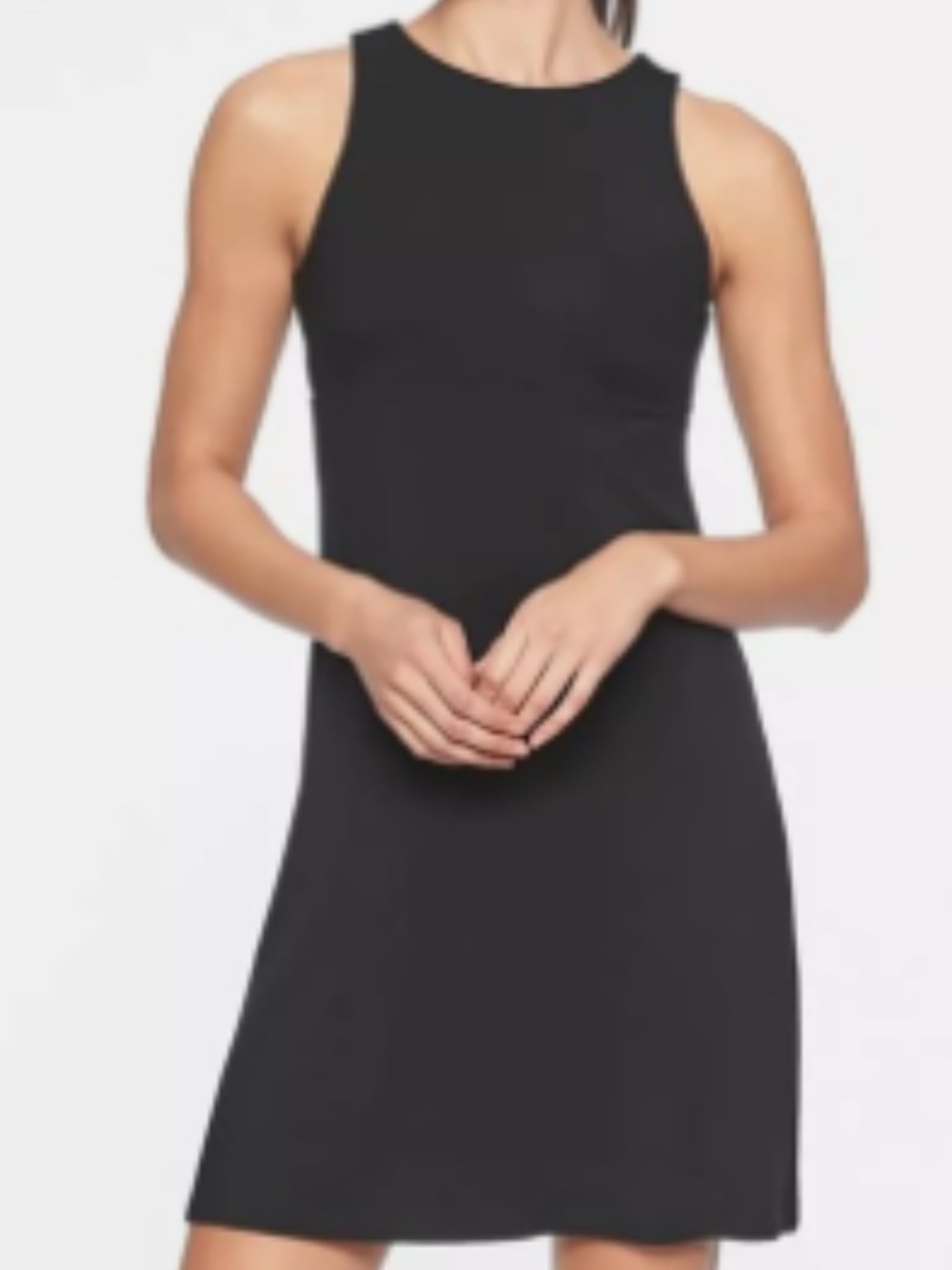 Athleta Dress High Neck Black XS $80